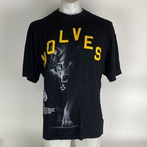 Darc Sport In The Shadows Wolves Club Tee T-shirt Sz Large Black